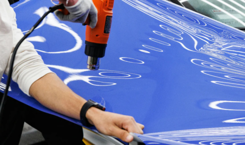 vinyl wrap installation